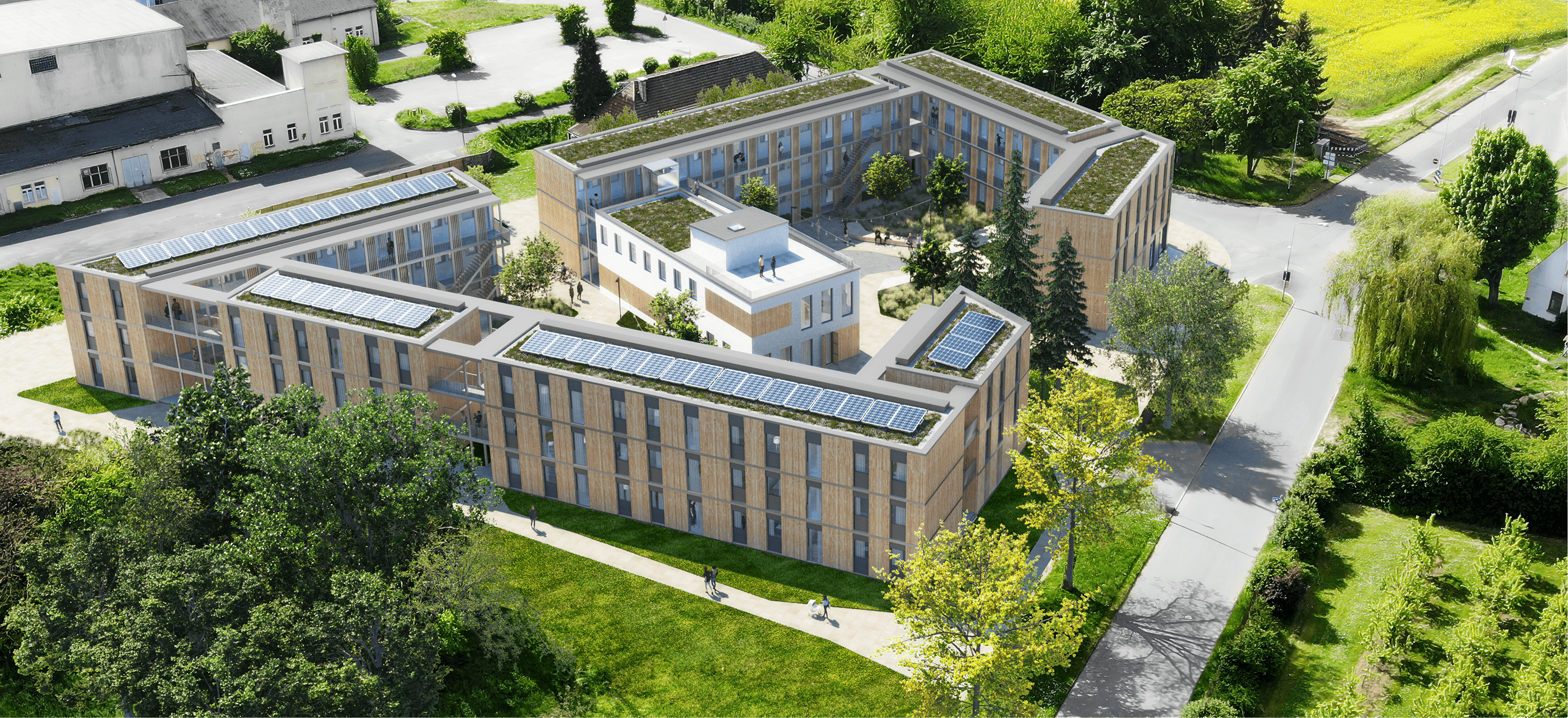 WOHNGEBÄUDE für GEFLÜCHTETE