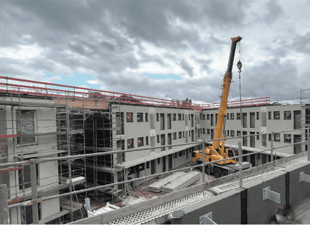 WOHNGEBÄUDE für GEFLÜCHTETE